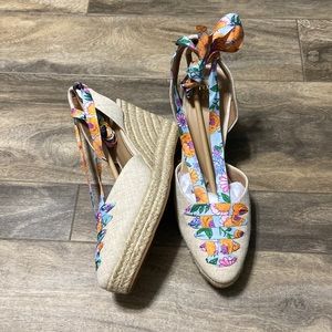 Ladies brand new espadrilles size 8